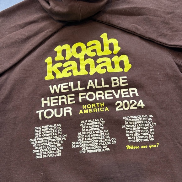 Noah Kahan “We’ll All Be Here Forever” Your T Shirt (LIKE NEW) - Picture 10 of 10